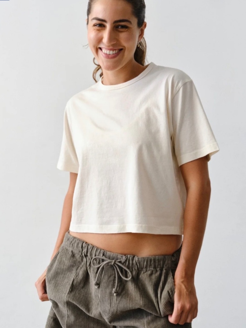 Industry of All Nations Clean Cropped Tshirt